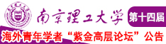 操逼观看南京理工大学第十四届海外青年学者紫金论坛诚邀海内外英才！